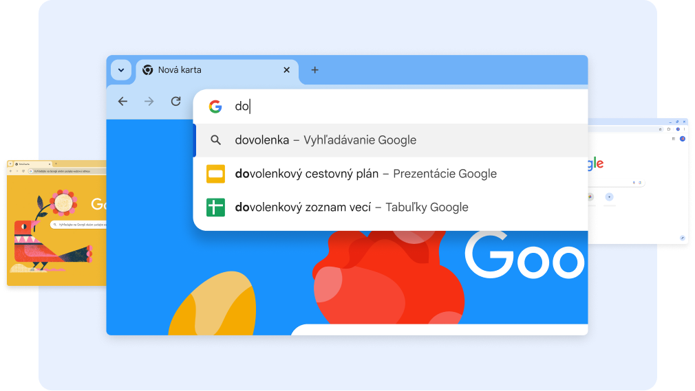 Po zadaní vyhľadávania „va“ sa zobrazí výsledok Vacation documents (dokumenty Dovolenka). Po klepnutí na odkaz na Tabuľky sa zobrazí hárok so zoznamom Vacation Packing (Čo si zbaliť na dovolenku).